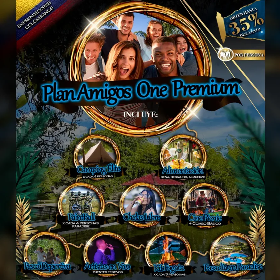 Plan Amigos One Premium (1 Noche)