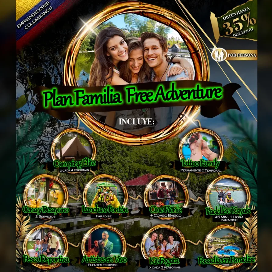 5 familia free adventure