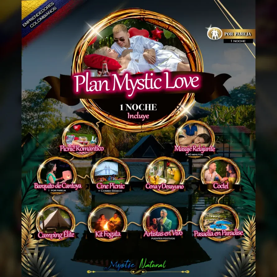 Plan Mystic Love (2 Dias- 1 Noche)